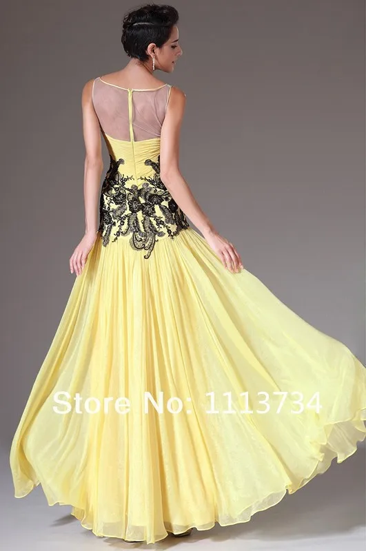 Vestido de renda вечерние платья, новые модные сексуальные женские платья с аппликацией, желтые вечерние длинные элегантные платья для матери невесты