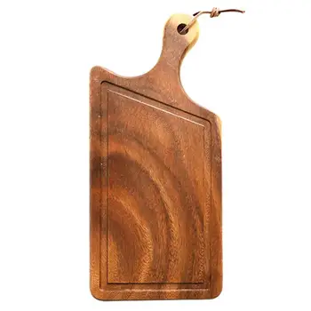 

1Pc Chopping Board Wooden Cutting Board For Kitchen Chinese Cutting Board Chopping Board Fruit Tray (Light Brown)