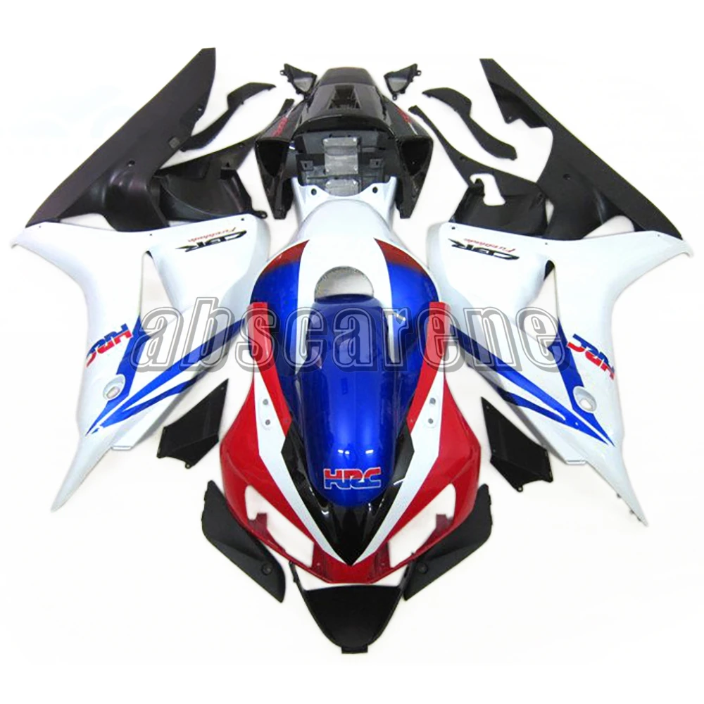 Полностью Обтекатели для Honda CBR1000RR 2006 2007 CBR 1000RR 06 07 ABS пластиковые детали для мотоцикла Cowlings Белый Синий Черный Carenes