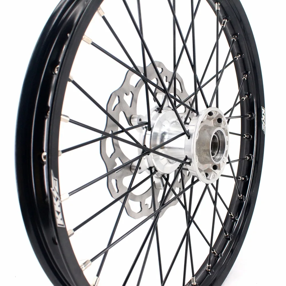 KKE 21/19 литья MX колеса Набор для KTM SX SXF XC XCW XCF 125 150 200 250 300 350 450 300 2003- диски Байк по бездорожью