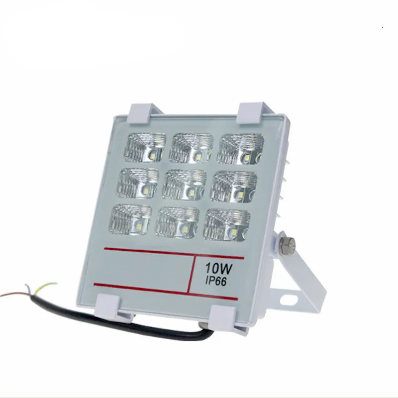 6 шт 100 W RGB Светодиодный прожектор заливающего света AC 85 V-265 V Водонепроницаемый светодиодные FloodLlight пейзаж напольный светильник Настенный