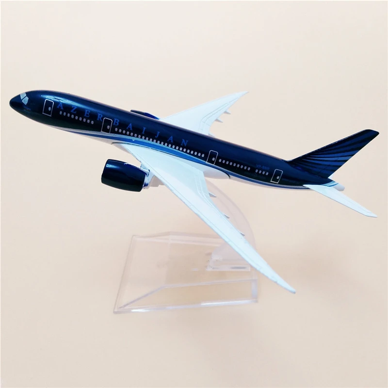 1/400 масштаб 16 см Boeing B787 AZAL azerbaiana Airlines модель аэроплана самолет литой под давлением сплав самолет подарок украшение коллекционная