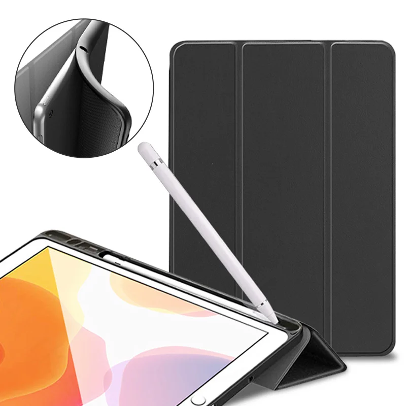 ipad 7 cover with pencil holder