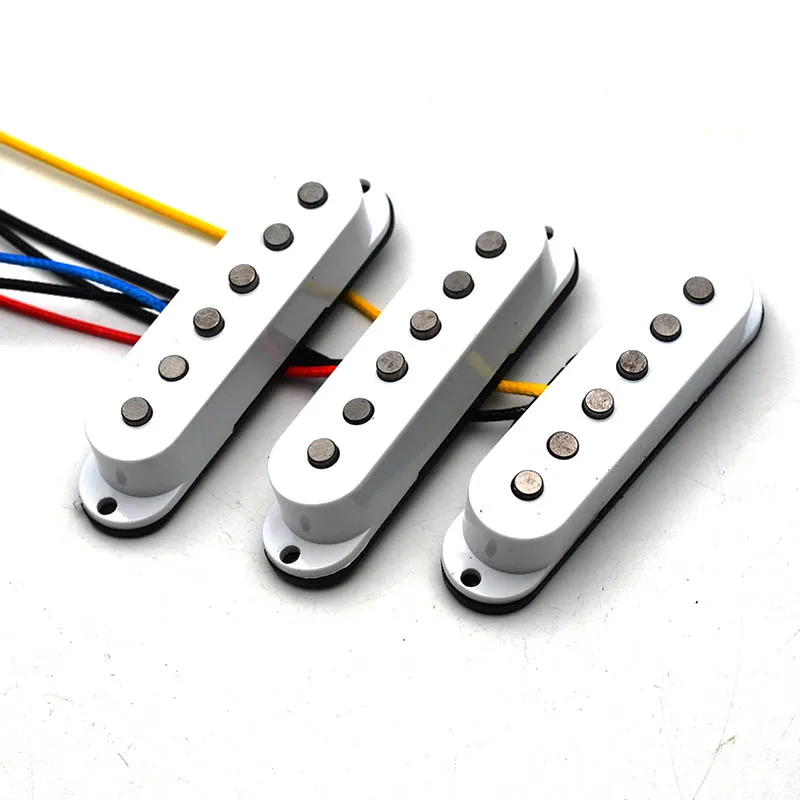 a set С демо-3 шт./компл. Alnico Магниты 2 stragger полюс Гитары пикапы DIY alnico II сингл-звукосниматель для изготовленный на заказ Гитары s Гитары РА - Цвет: a set
