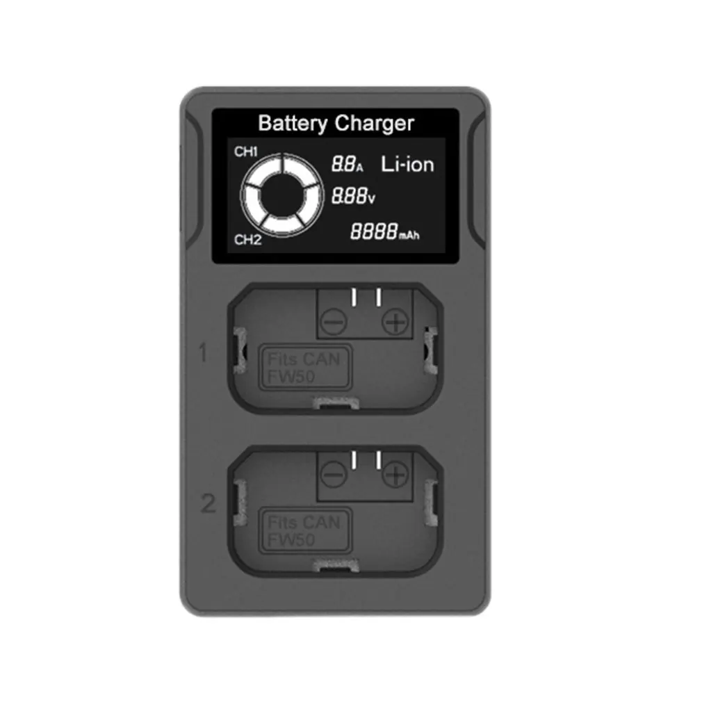 Для Palo FW50 USB камера зарядное устройство Смарт ЖК-дисплей портативный банк питания для мобильного телефона для камеры батарея
