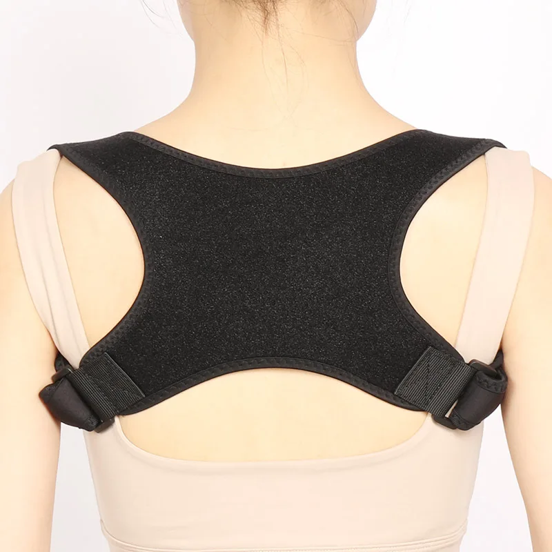 De Postura Hombre Adjustable Posture Corrector Back Spine Corrective Shoulder Support Breathable Brace Strap Correction Belt | Красота и