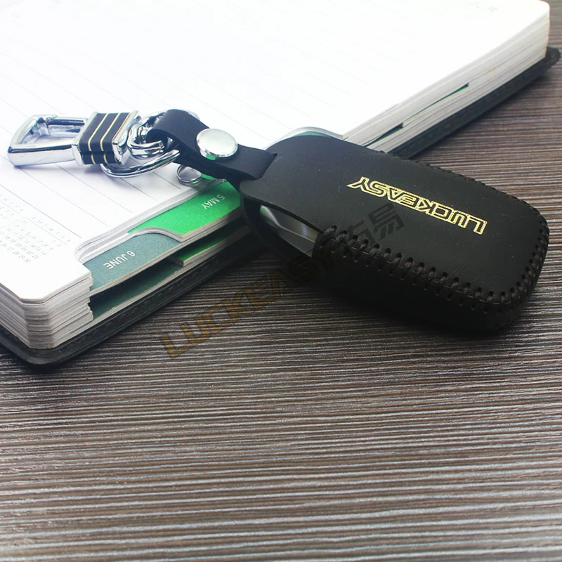 Чехол для ключей из натуральной кожи для Subaru XV BRZ Forester Legacy Outback Key holder key2a