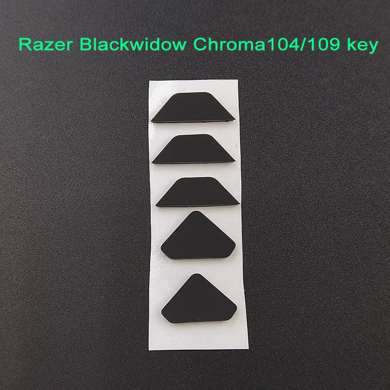 Mice and Keyboards Keyboard Foot Pads For Razer Blackwidow Chroma Essential X Tournament Edition TE 2014 104 87 key Silicone Feet Mats