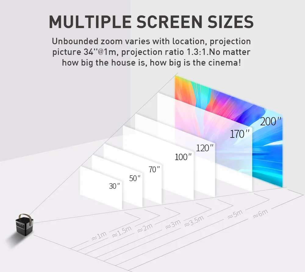 Светодиодный проектор Salange P12 HD мини 3D Android DLP 1280*720P Wi Fi 2 Гб + 16 ГБ видеопроектор для