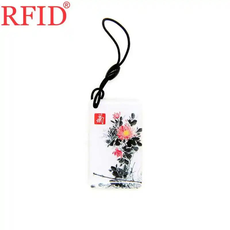 Брелок для ключей RFID EM4100 TK4100 идентификатор 125 кГц только чтения китайская