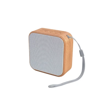 

Wood grain Mini Bluetooth Speaker Portable Outdoor Wireless Speaker Stereo Music Surround Support Bluetooth TF AUX USB