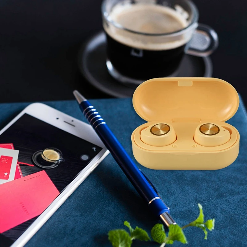 Tws Bluetooth Headset 5 0 Wireless In Ear Sports Macaron Tw60 Bluetooth Headset