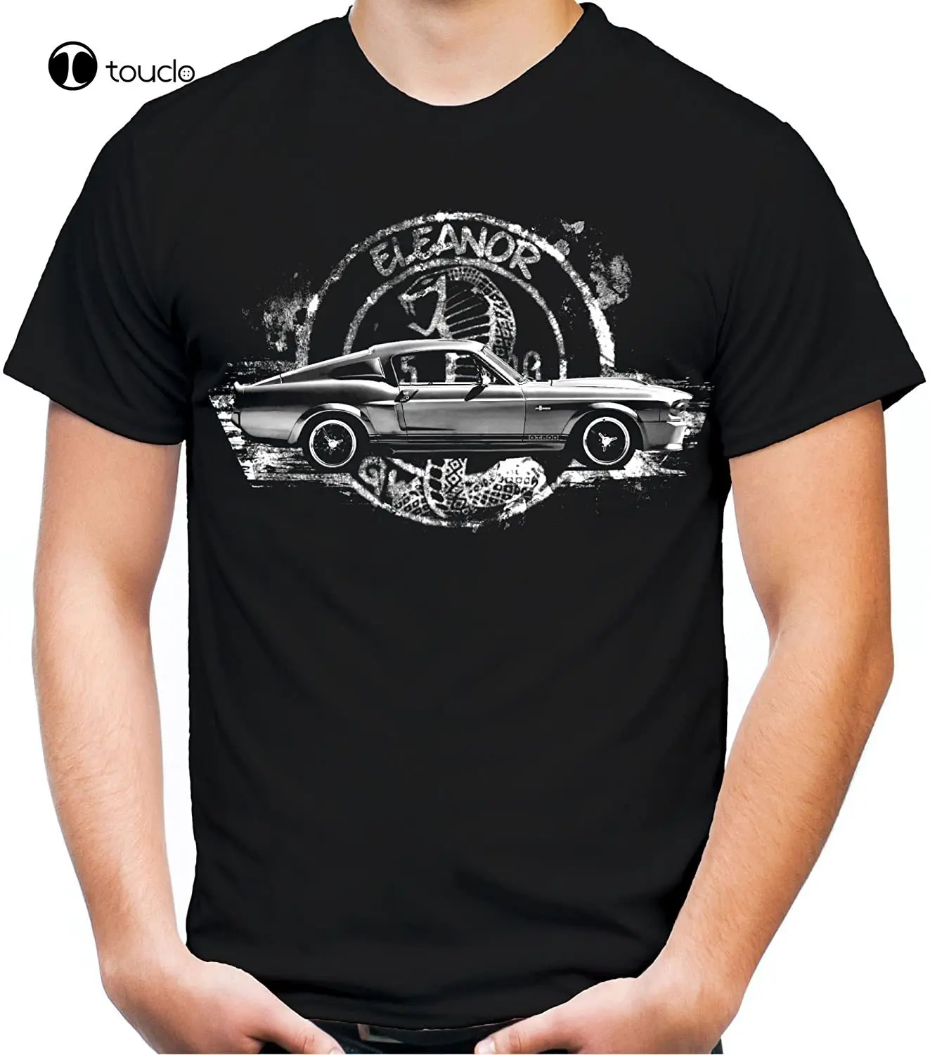 Camiseta Básica De Algodón 100% Para Hombre Con Estampado Vintage - Corte Regular, Calidad Öko-Tex, Varios Colores