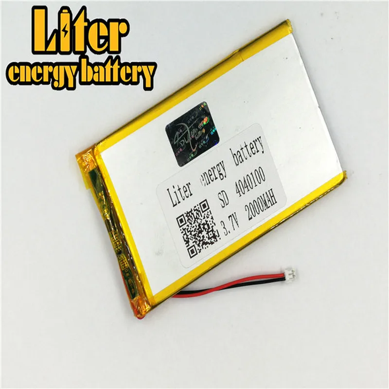 Вилка 1,5-2 P 4040100 3,7 V 2000mah литий-полимерная батарея для медицинского оборудования, оборудование для красоты
