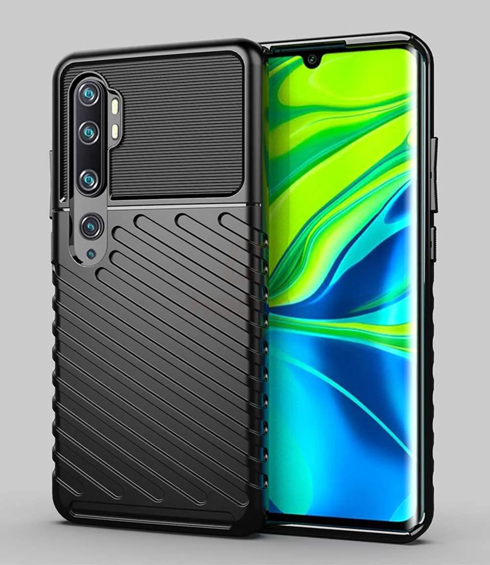 Hacrin противоударный чехол для Xiaomi mi note 10 чехол mi litary класс противоударный ТПУ Прочный чехол для Xiaomi mi cc9 pro/note 10 Pro