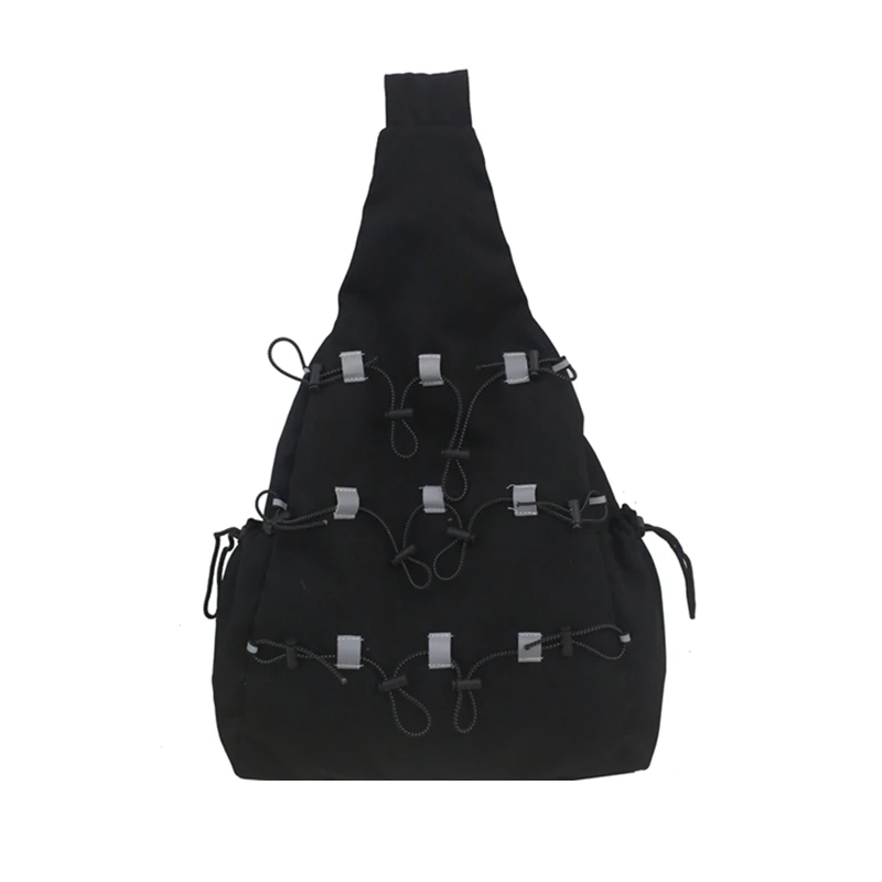 

Personality Unique Fashion bag Motorcycle Wind Tooling Package Reflective Large Capacity Fitness Bag Nylon Waterproof Bag