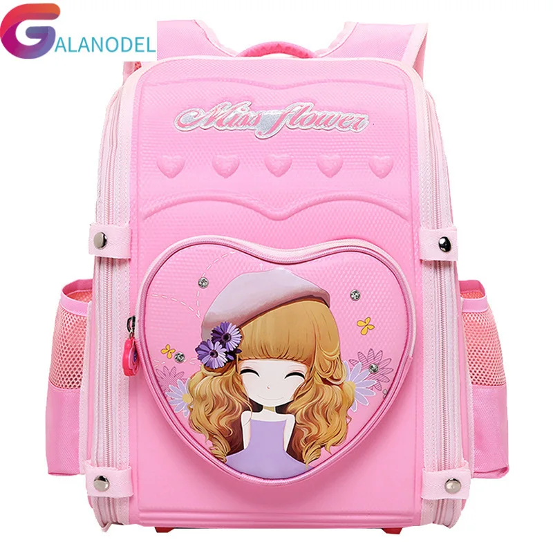 

waterproof children School Bags Girls primary princess school Backpacks kids Schoolbag Orthopedic Backpack mochila infantil