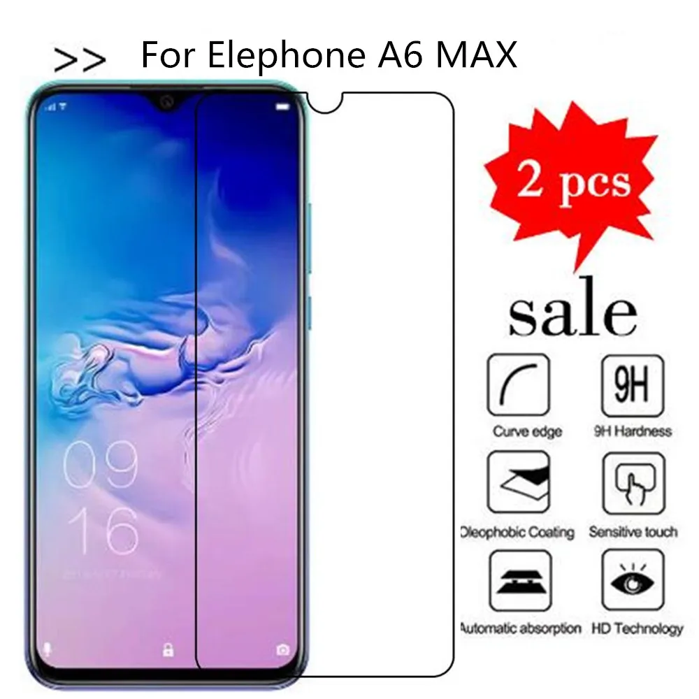 Закаленное стекло для Elephone A6 MAX протектор экрана Премиум Защитная пленка для телефона чехол для Elephone A6 макс. закаленное стекло