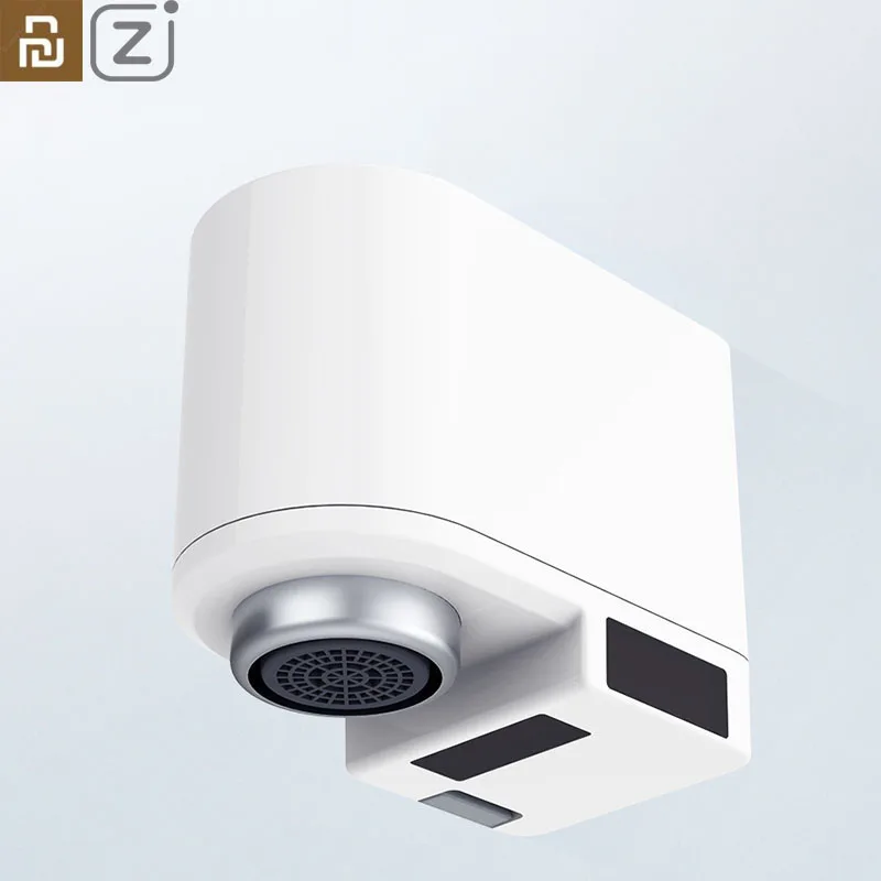 English Version Youpin ZJ Smart Sensor Faucet Infrared Automatic Water Saver Tap Anti overflow Kitchen Bathroom Inductive|Смарт-гаджеты|