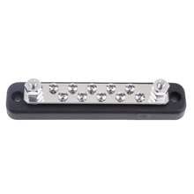 Нержавеющая Сталь автобус-бар электрический терминал 10P для лодки морской RV