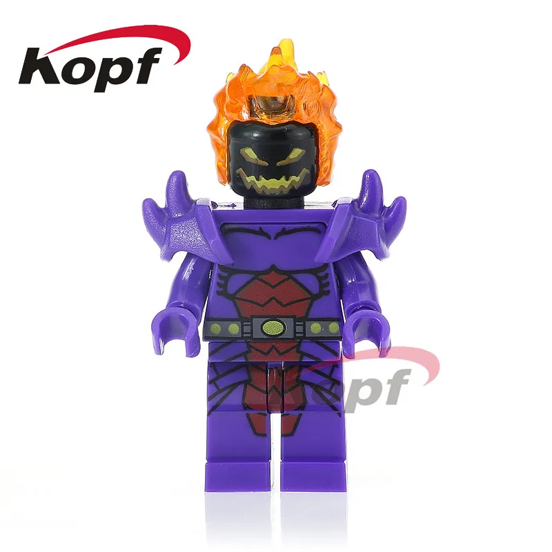 Одиночная Супер Герои Arnim Zola Терминатор пантера Бэтмен клейлицо красная вспышка строительные блоки детские подарочные игрушки PG377 - Цвет: PG353 Without Box