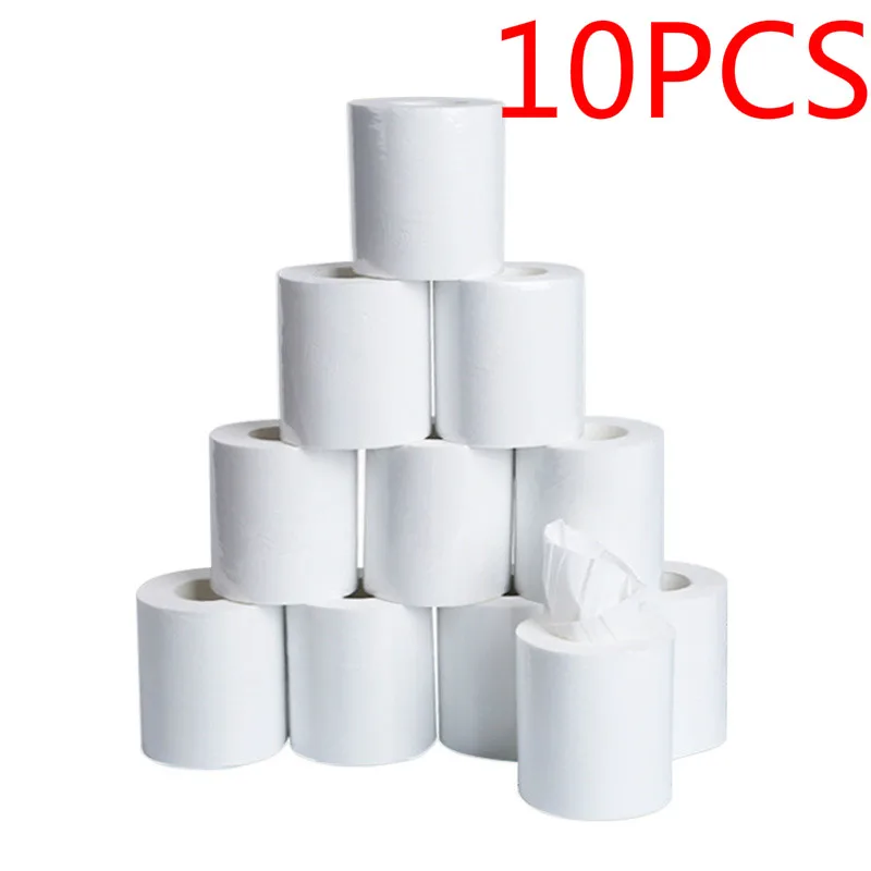 

10PCS Factory Sells Toilet Paper Roll At Low Price Three-layer wc papier Hotel Toilet Tissue Family Toilet Roll Toliets Paper