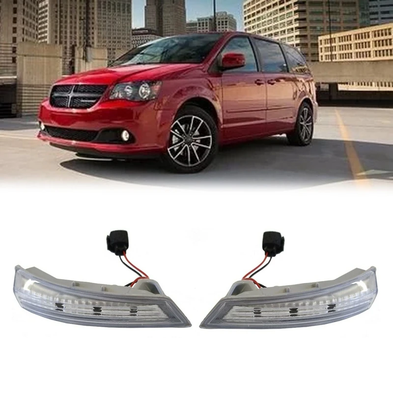 Car MIRROR TURN SIGNAL LIGHT for Dodge Caravan Chrysler Town 10 16
