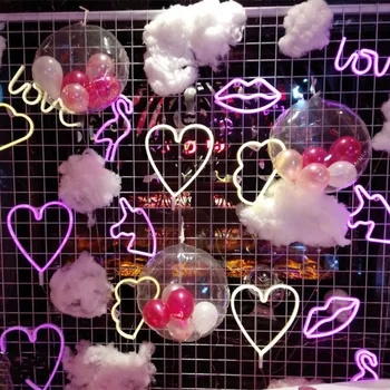 

LED Neon Light Wall Art Decoration Usb Power Colorful Sign Light Various Shapes for Game Room Bedroom Family Party Holiday New