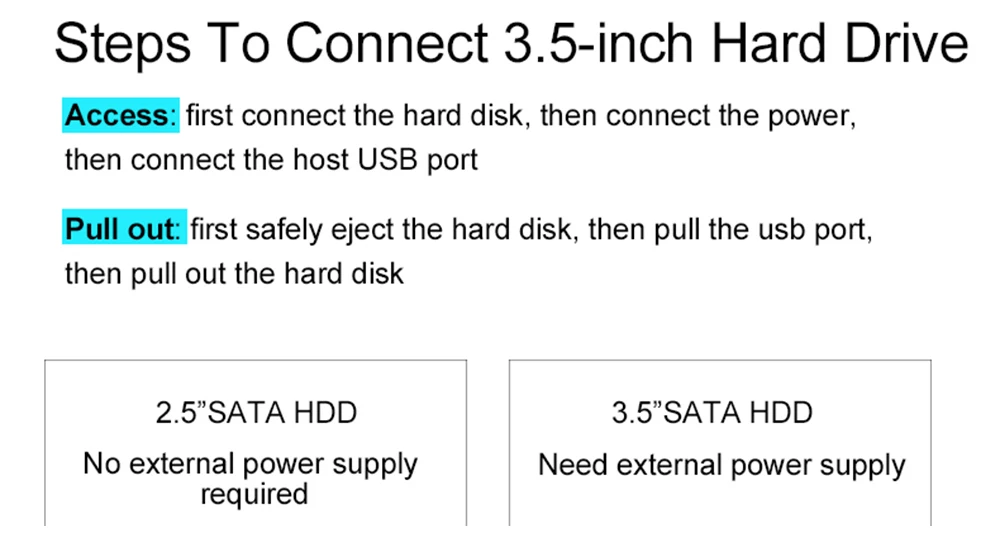 USB 3.0 to SATA III Converter Cable for 3.5/2.5 Inch HDD/SSD - UASP Compatible Hard Drive Adapter Description Image.This Product Can Be Found With The Tag Names Computer Cables Connecting, Computer Peripherals, PC Hardware Cables Adapters, Sata adapter