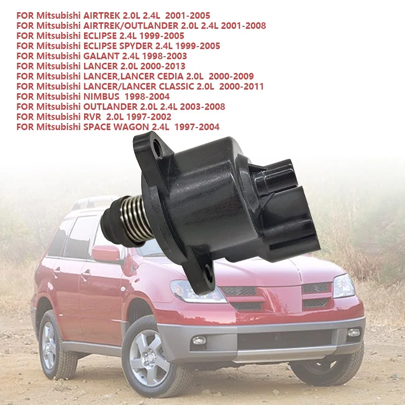 Клапан контроля холостого хода для Mitsubishi AIRTREK ECLIPSE GALANT LANCER OUTLANDER RVR SPACE MD628318 MD628166 |