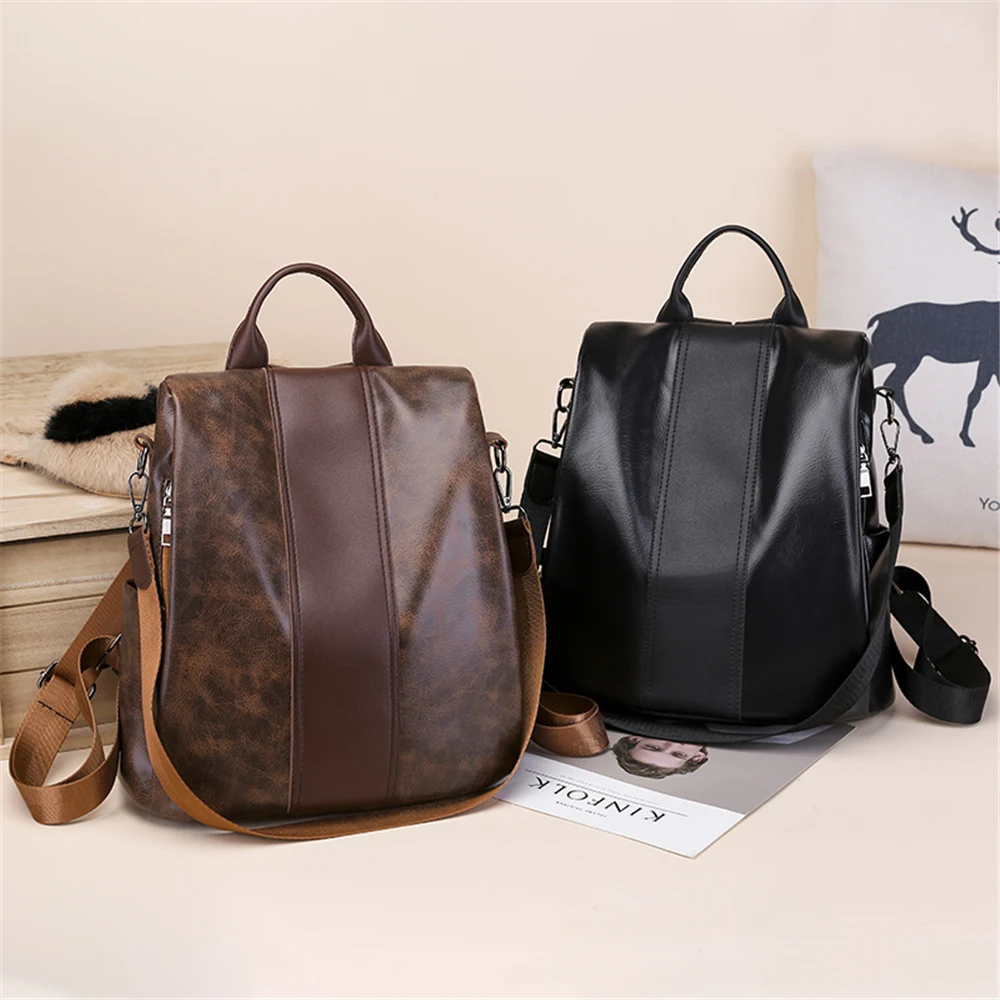 Хит продаж женский рюкзак с защитой от воров Mochila Feminina повседневный школьный для