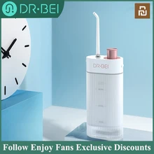 DR.BEI GF3 Oral Irrigator Rechargeable Water Floss Portable IPX7 Waterproof Dental Water Flosser Jet Cordless Teeth Cleaner