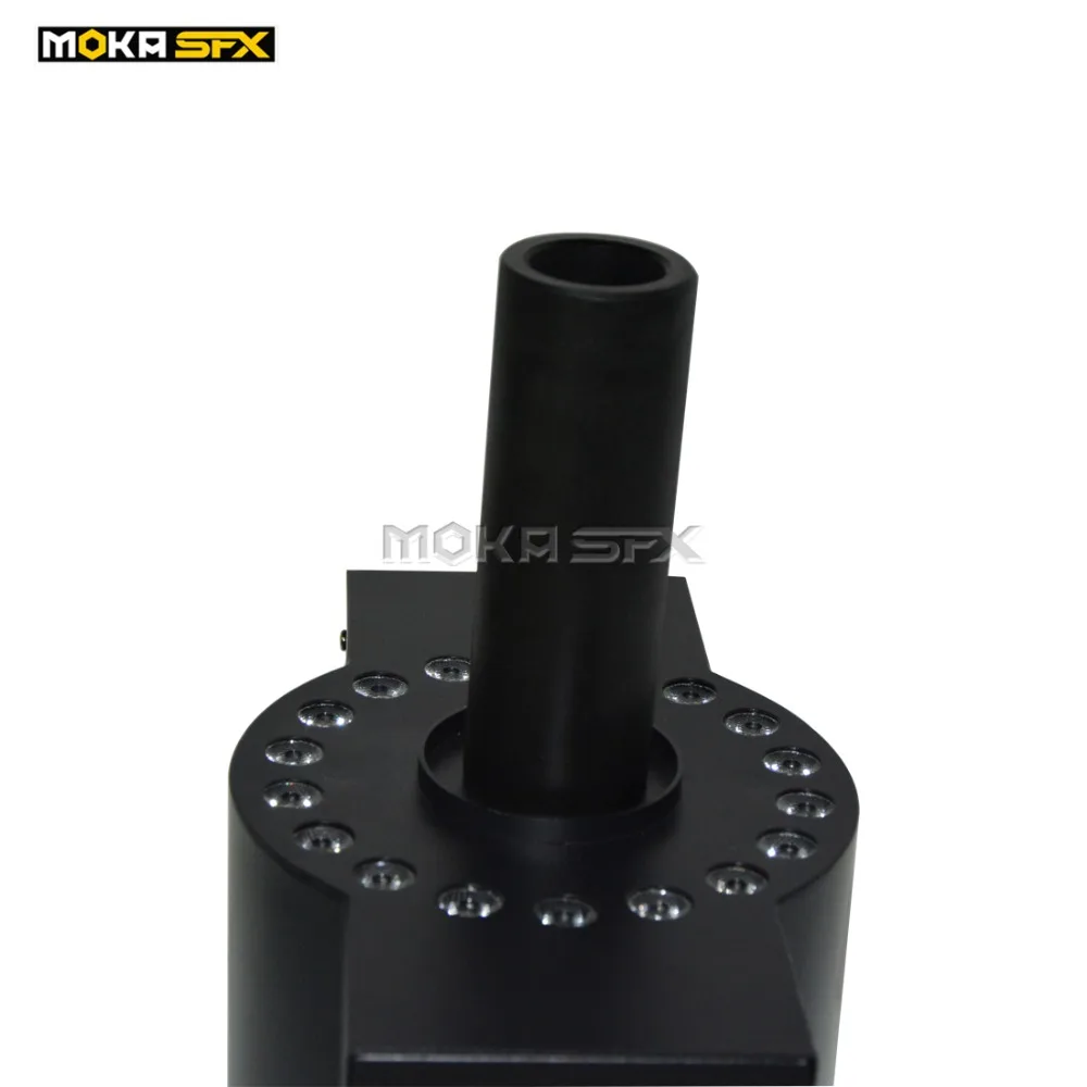Led CO2 струйная машина RGB 18*3 Вт Spary 8-10 метров Led Disco CO2 противотуманная машина с DMX 512 control/MK-C18