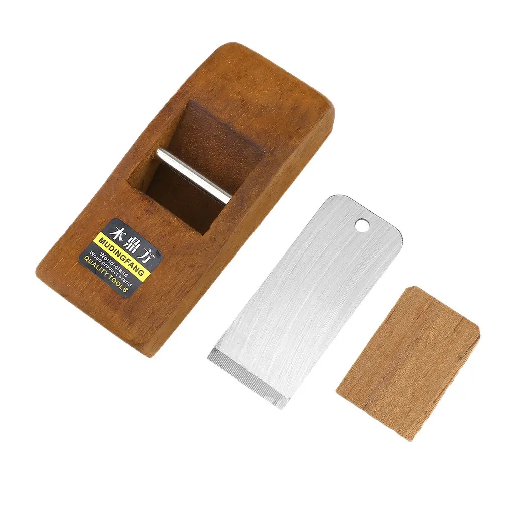 

108MM Home & Garden Mini Woodworking Flat Plane Wooden Hand Planer DIY Tool Carpenter Woodcraft Hand Trimming Planing