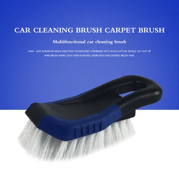 

Car Mat Brush Carpet Tire Cleaning Brush Multifunctional Auto Care Detailing Cleaner Brush Car Cleaning Accessories