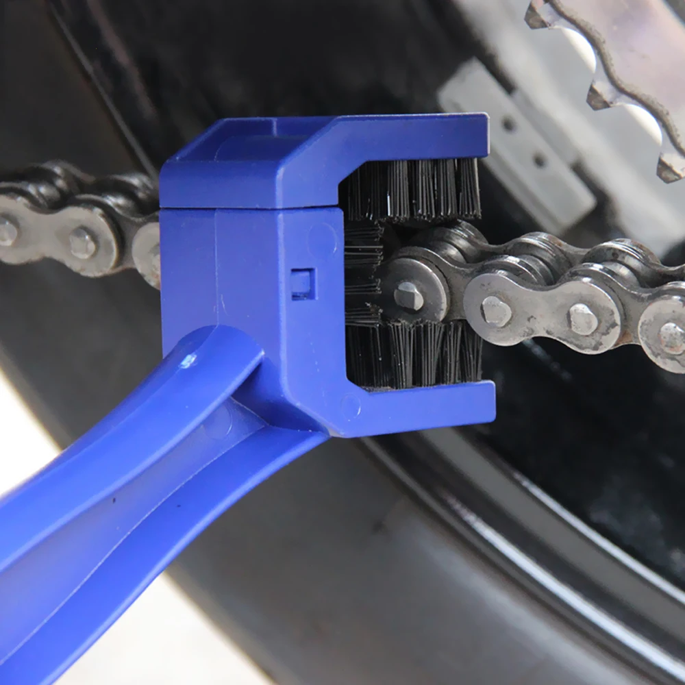 Accessori Moto Moto Catena Della Bicicletta Spazzola Pulita Gear Grunge Brush Cleaner Outdoor Cleaner Scrubber Strumenti Bisiklet