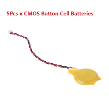 

CR2032 2032 Battery Wire 2 pin Laptop Motherboard BIOS CMOS Battery With Wire Disassemble Battery