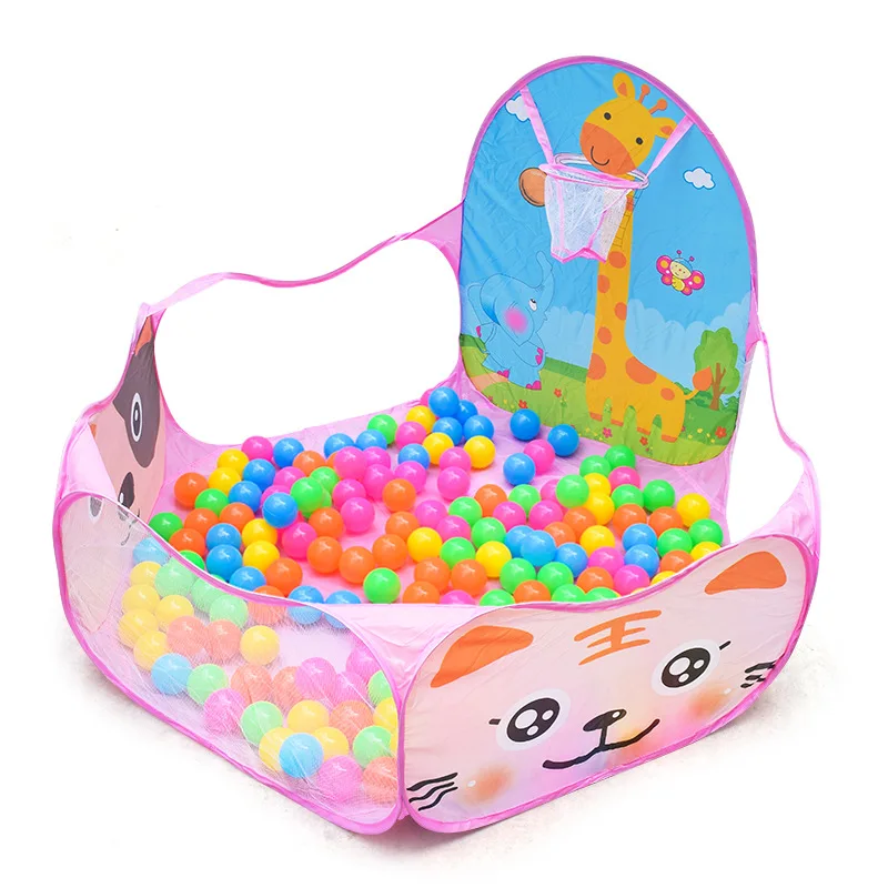 Play Tent Cartoon Ball Pit Pool Portable Foldable Children Outdoor Indoor Sports Educational Toy With Basket For Kids 5 Play Tent Cartoon Ball Pit Pool Portable Foldable Children Outdoor Indoor Sports Educational Toy With Basket For Kids 5