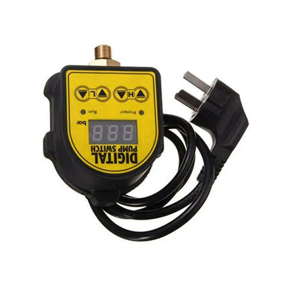 

Automatic Pressure Controller Professional Low Noise Home LCD Dispaly On Off Switch Digital Gauge Waterproof Stable Water Pump