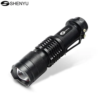 

Portable Outdoor Flashlights Lumen Powerful Pocket Small Strong Light Flashlights Self Defence Lampe Torche Led Lights BF50FL