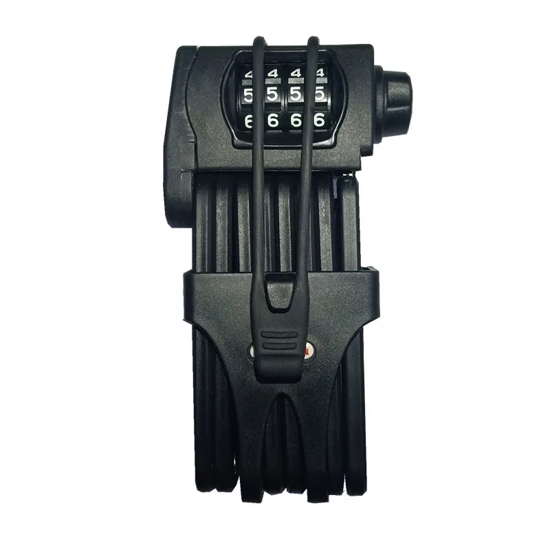 

Bicycle password lock universal mountain bike folding lock security anti-theft riding equipment Free installation tool