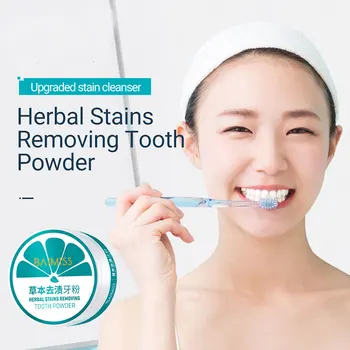 

Natural Herbal Cleansing Tooth Powder Remove Yellow Teeth Tooth Stains Teeth Whitening Powder