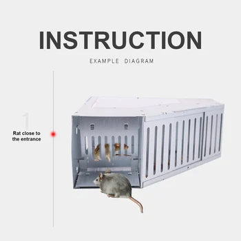 

Mice Mousetrap Pest Reject Flooding Rodent Rat Cage Clamp Pest Repeller Ant Mouse Trap Rat Trap