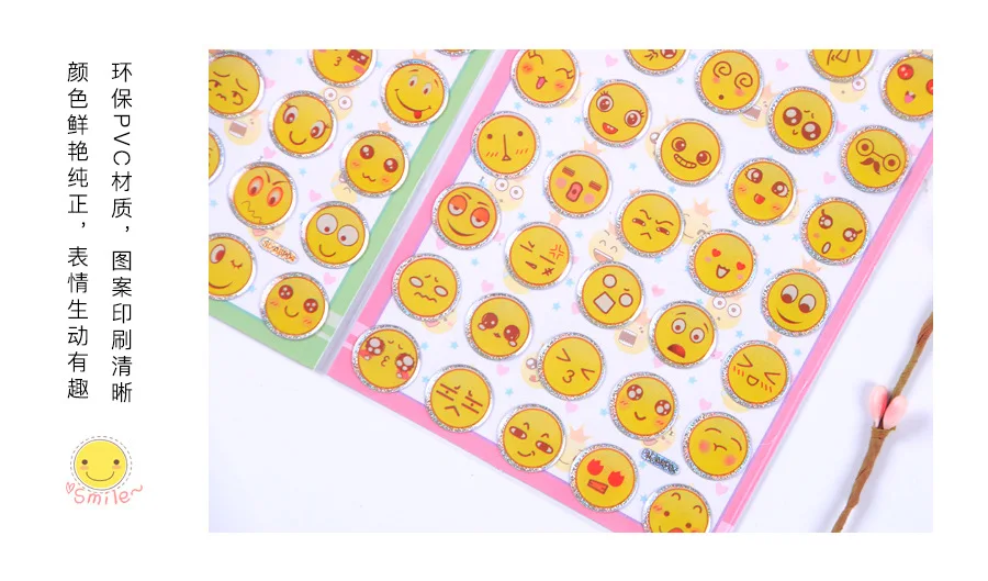 20 компл./лот Kawaii канцелярские наклейки в виде улыбающихся рожиц дневник планировщик декоративные мобильный наклейки Скрапбукинг ручные поделки наклейки