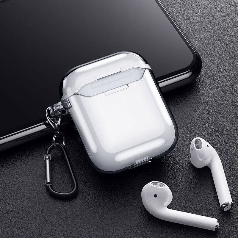 Чехол для наушников Airpods 1 2 чехла для Apple Air Pods чехол Earpods коробка для наушников Защитный чехол для кожи чехол Аксессуары - Цвет: color as the picture