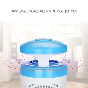 

USB Mosquito Killer Trap Lamp Anti-Mosquito Lamp Camping Insect Outdoor Plastic Pest Fly Economic LED Light Baby Home Kitchen
