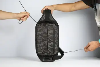 

Camouflage Handbag Pack Neutral Waist Bags Outdoor Zipper Men Bag Sport Chest Bag Teenager Women Canvas Casual Messenger Bag