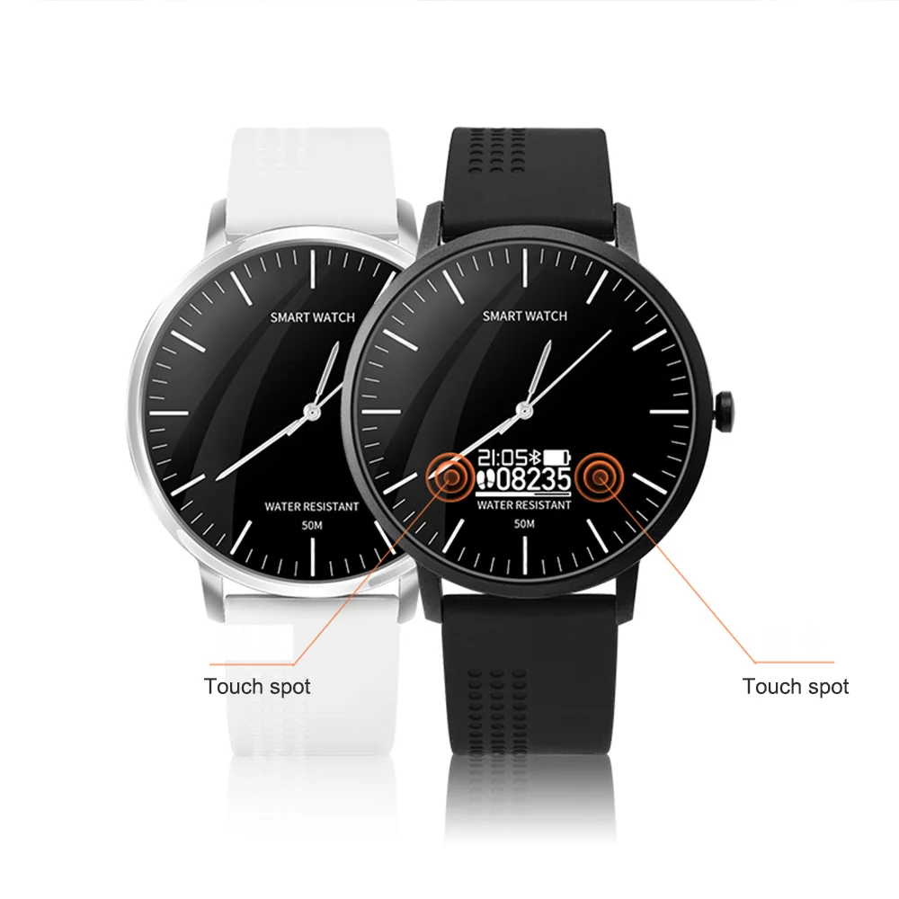 

HD06 Smart Watch Men Waterproof IP67 Heart Rate Monitor Remote Camera Smartwatch Message Push Synchronize Smart Bracelet Women