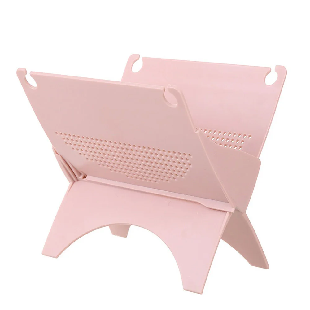 

Folding Drain Rack Desktop Trash Bags Holder Stand for Bathroom Kitchen Desktop SP99