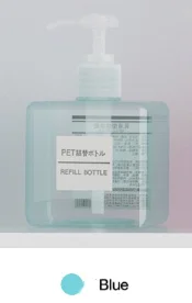 250ml Blue 250 мл 400 мл петг тетрагональная эмульсионная бутылка пресс для ванны бутылка для шампуня Косметика бутылка для розлива этикетка наклейка - Цвет: 250ml Blue